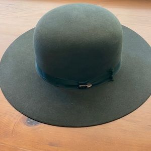 Sage green, Stetson Felt dress hat